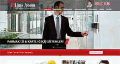 Desktop Screenshot of liderzaman.com